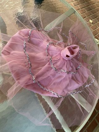 Mauve Ball Gown Made For Vintage Cissy