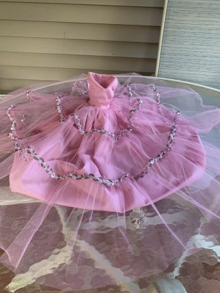 Mauve Ball Gown Made For Vintage Cissy 2