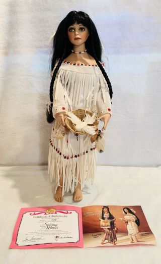 Vintage Paradise Galleries " Swirling Waters " Porcelain Doll Spirits Of Southwest