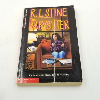 R.  L Stine The Babysitter Series 1 - 4 Covers 90s Vintage Scholastic 2