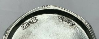 very fine liberty & co tudric pewter card tray by archibald knox 0716 c1909 2
