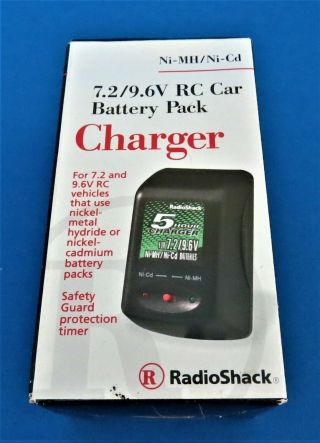 Vintage Radio Shack 7.  2/9.  6v Rc Car Battery Pack Charge