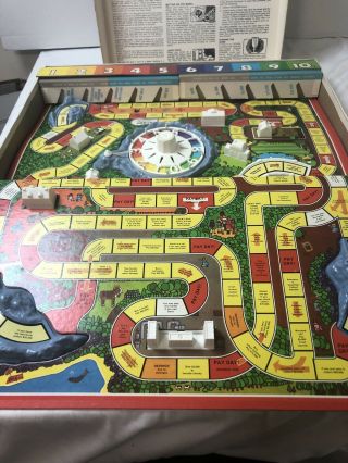 Vintage The Game Of Life Family Board Game 1977 Milton Bradley - Complete