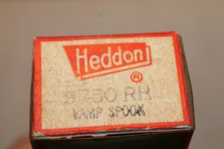 Vintage Heddon VAMP Spook,  Red Head,  White Body,  Box & Papers 3