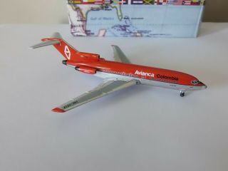 Aeroclassics Avianca 727 - 100 Diecast 1/400 Model Hk - 1717