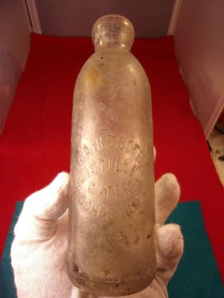 Private Listing: Antique Glass Bottle " Wainscott 