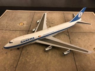 Aeroclassics Sabena 747 - 129,  Early " 1990s " Colors,  Oo - Sgc 240 Made