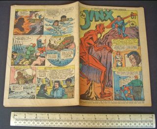 The Jinx.  Circa 1946 Vintage Superior Pubs Comic,  Toronto Canada.  Coverless