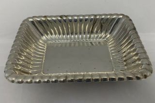 Reed & Barton Mid Century Modern Sterling Silver Bowl Dish Tray 9x6.  5 334 Grams