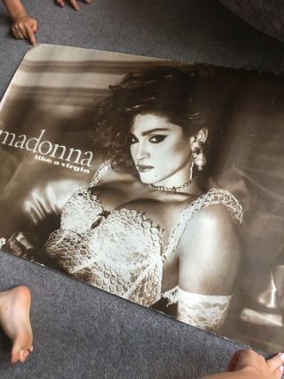 Madonna Vintage " Like A Virgin " Poster Vintage Large