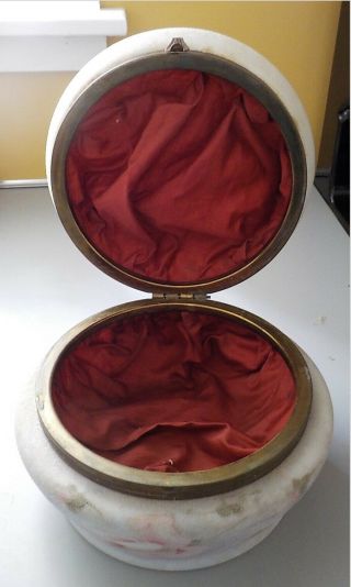 Antique Large Wave Crest Belle Ware Jewelry Box 3