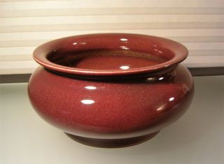 Chinese Oxblood Sang De Boeuf Porcelain Bowl