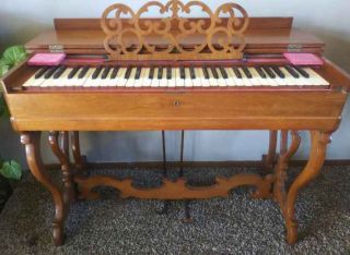 Melodeon Pump Organ By Geo A.  Prince Circa 1850 - 1871