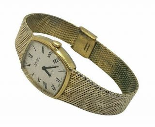 Stunning Gents Vintage Montine Gold Plated 17 Jewels Wrist Watch