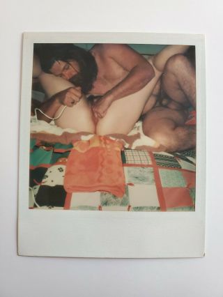 Vintage Polaroid Photo,  Erotic/nudes