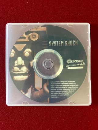 Vintage System Shock (pc,  1994) - Classic Action & Adventure Video Game