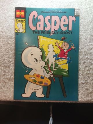 Vintage Casper The Friendly Ghost Harvey Comics Oct No.  61
