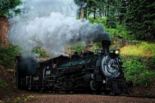 Cumbres & Toltec 20x30 Photo Picture Train Canvas Locomotive Engine Steam D&rgw