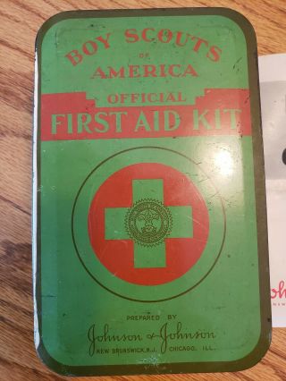 Vintage Boy Scout First Aid Kit