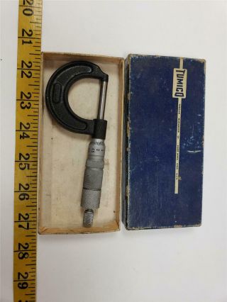 Vintage Tumico 0 - 25mm Metric Micrometer