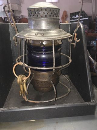 The Adams Westlake Railroad Lantern With Gtw Railraod Keys
