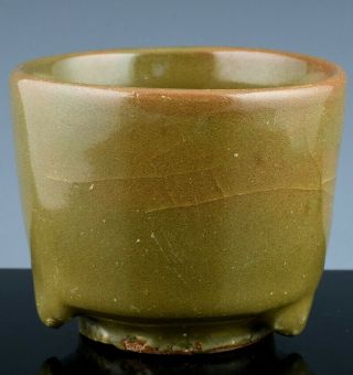 Rare Chinese Longquan Celadon Glaze Scholars Censer Bowl Song Yuan Dynasty