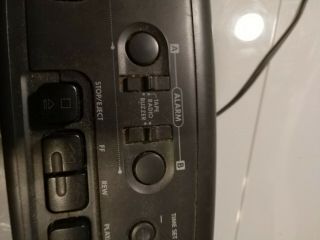 Sony Dream Machine AM FM Clock Radio & Cassette Model ICF - C610 3