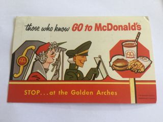 Rare Vintage Mcdonald 