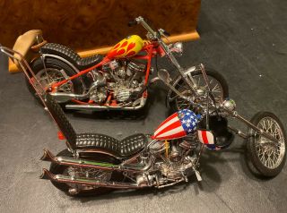 Franklin Harley Davidson " Easy Rider " Captain America & Billy Bike