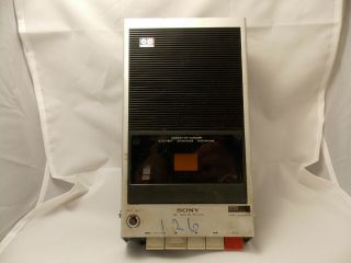 Vintage Sony Tc - 110a Tapecorder Cassette Player/recorder As - Is
