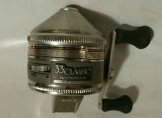 Vintage Zebco 33 Classic Feather Touch - Cast Control - Fishing Reel
