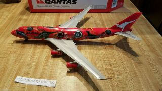 Herpa Qantas Airways B 747 - 438 1:200 550505 Wunala Dreaming Colors Vh - Ojb