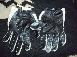 Vintage Leather Driving Racing Rally Gloves,  1950/60s,  9/5