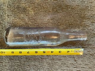 Rare Antique Straight Side Pepsi Cola Bottle Darlington S.  C.  Amethyst Color
