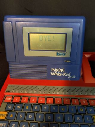 Vintage VTECH Talking Whiz Kid Plus Learning System Computer 2