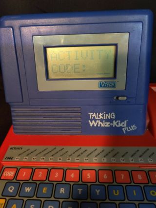 Vintage VTECH Talking Whiz Kid Plus Learning System Computer 3