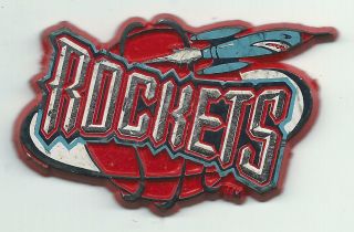 Nba Houston Rockets Vintage Magnet From 1990 