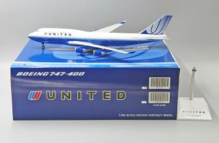 United Airlines B747 - 400 Reg: N104ua Jc Wings Scale 1:200 Diecast Model Xx2266