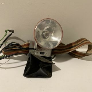 Vintage Ray - O - Vac Rayovac Headlamp Headlight.