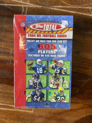 2004 Topps Total Nfl Football Cards,  36 Pack