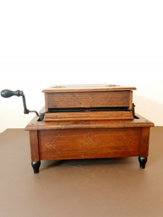 Antique Table Top Organette - 1879