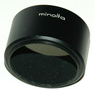 Minolta Vintage Lens Hood - - Mc - - 135mm - - F/2.  8