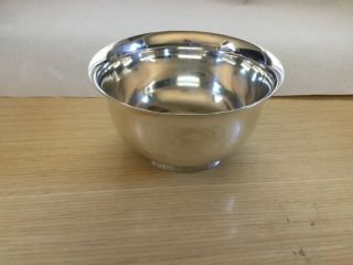 Tiffany & Co Makers Sterling Silver Paul Revere Style Bowl Dish 23227 4 Inch