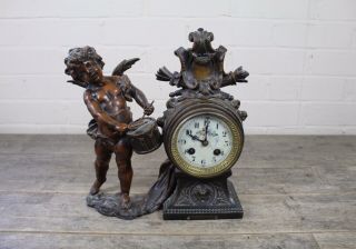 Antique L&f Moreau French Spelter 