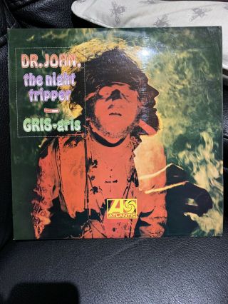 Vintage Vinyl Lp Dr John The Night Tripper/gris - Gris 1972 Album Atlantic K40168