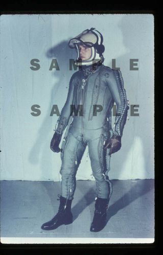 Dupe Slide Us Air Force Mc - 2 Partial Pressure Suit 1950s