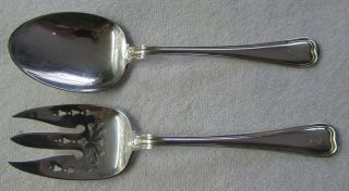 Old French Gorham Sterling Silver Two - Piece Salad Serving Set