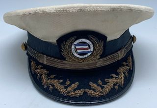 Vintage/antique? American Mail Line Trans - Pacific Steamship Crew Cap/ Hat