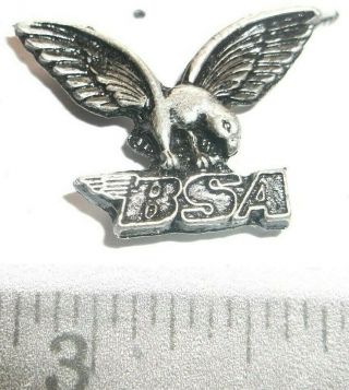 Vintage Collectable Bsa Motorcycle Pin