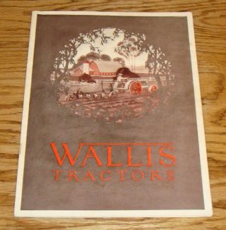 1926 ? Wallis Certified Tractor Sales Brochure